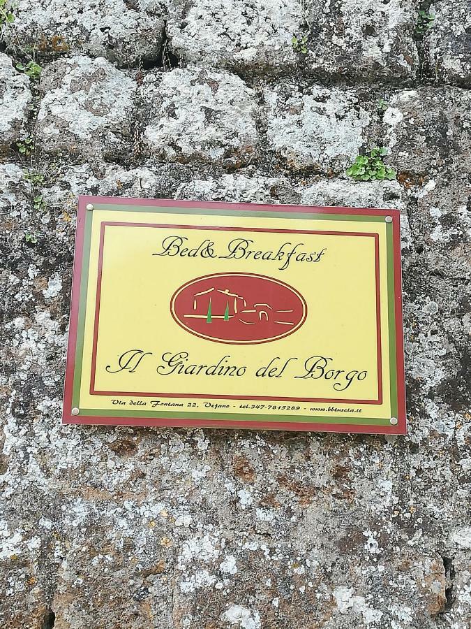 B&B Il Giardino Del Borgo Veiano Kültér fotó